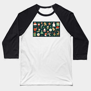 Christmas decoration Baseball T-Shirt